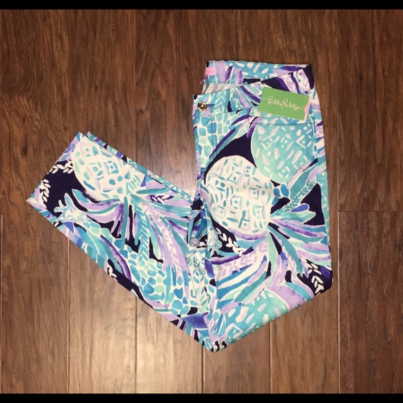 Lilly Pulitzer Pants - NWT Lilly Pulitzer Size 8 Kelly Pants